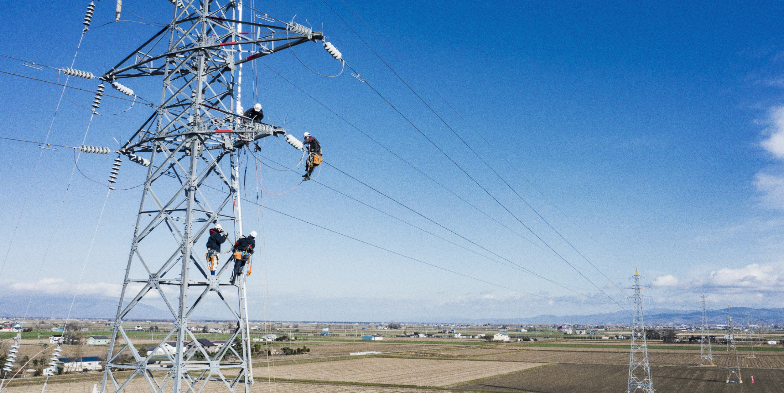 送電線に関わる専門職